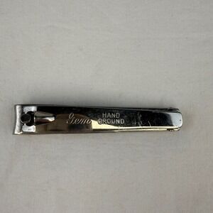Vintage Gem Hand Ground Nail Clippers H.C. Cook Co Made in USA with File 3‎ Inch